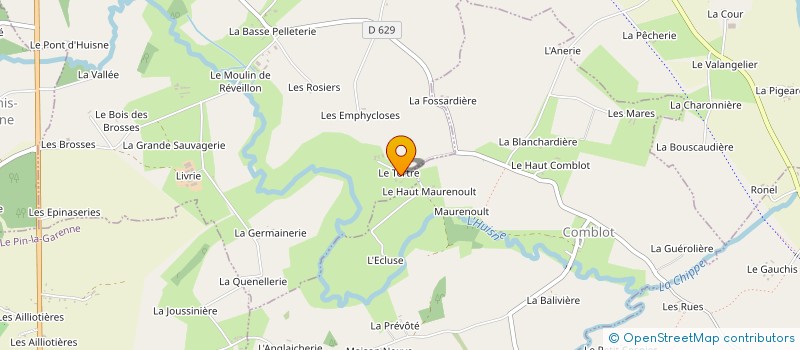 localisation de l'entreprise MADAME STEPHANIE BEAUDOIRE à FEINGS