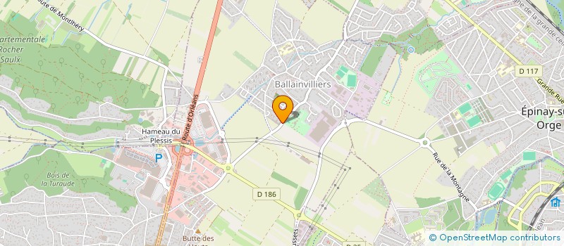 localisation de l'entreprise MADAME STEPHANIE BEAUFRERE  BALLAINVILLIERS