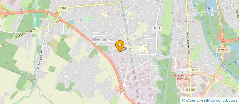 localisation de l'entreprise MADAME STEPHANIE BEAUMONT à VILLEMANDEUR