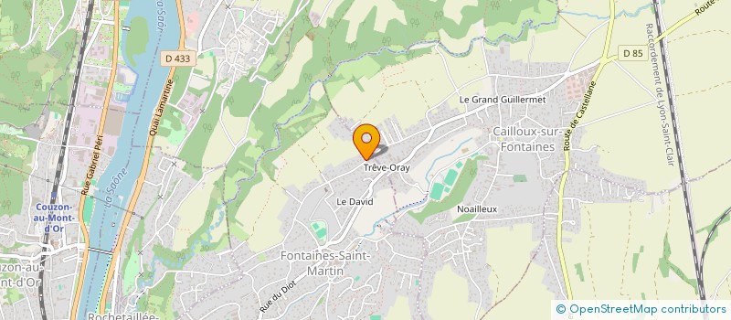 localisation de l'entreprise MADAME STEPHANIE BEAURAIN  FONTAINES-SAINT-MARTIN