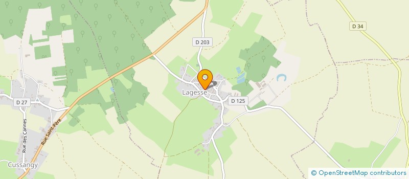 localisation de l'entreprise MADAME STEPHANIE BECART à LAGESSE