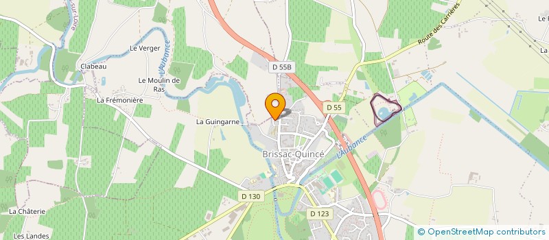 localisation de l'entreprise MADAME STEPHANIE BEILLOUIN  BLAISON-SAINT-SULPICE