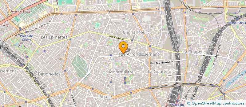 localisation de l'entreprise MADAME STEPHANIE BELLE  PARIS