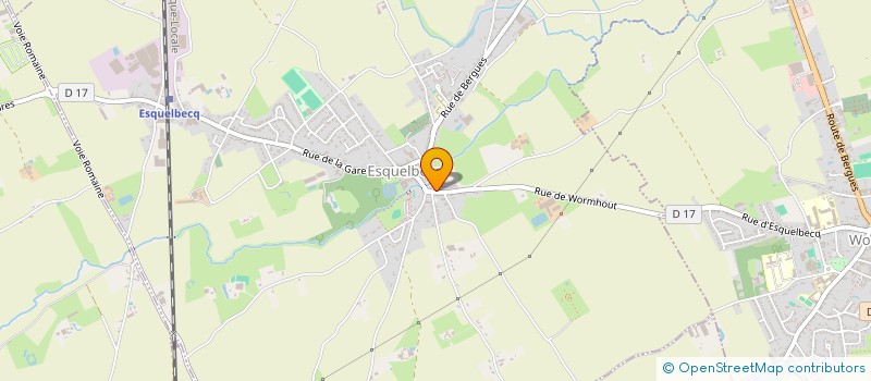 localisation de l'entreprise MADAME STEPHANIE BELLEVAL  ESQUELBECQ