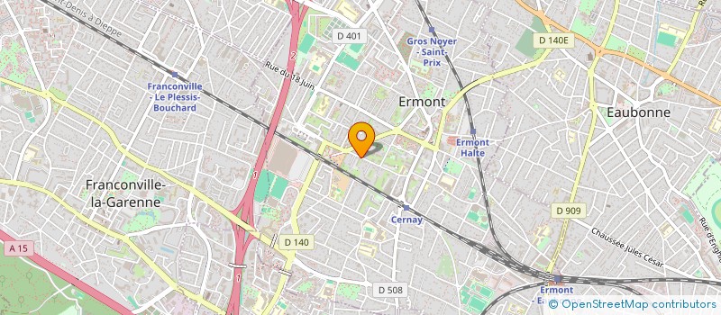 localisation de l'entreprise MADAME STEPHANIE BELLON  ERMONT