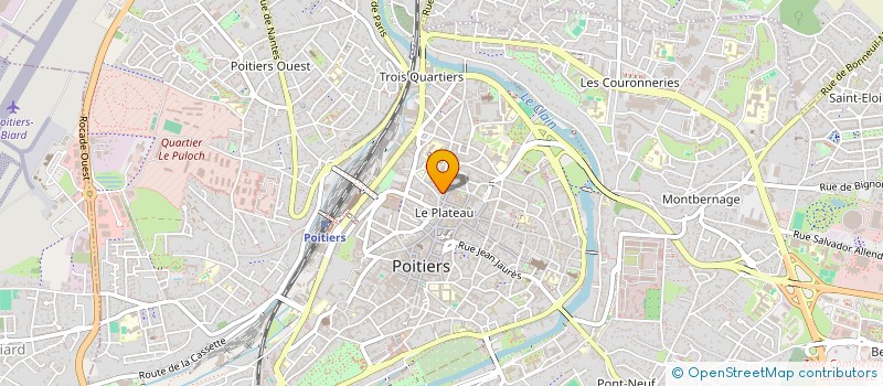 localisation de l'entreprise MADAME STEPHANIE BELLOT  POITIERS