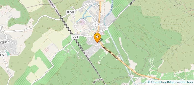 localisation de l'entreprise MADAME STEPHANIE BELLOTTO  VERNEGUES