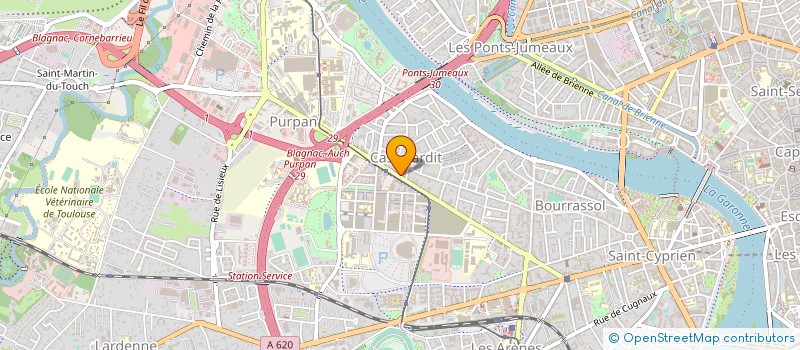 localisation de l'entreprise MADAME STEPHANIE BELOT  TOULOUSE