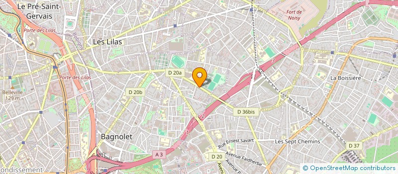localisation de l'entreprise MADAME STEPHANIE BENAMROUCHE à BAGNOLET
