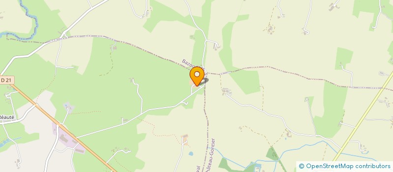 localisation de l'entreprise MADAME STEPHANIE BENARD  PARNE SUR ROC