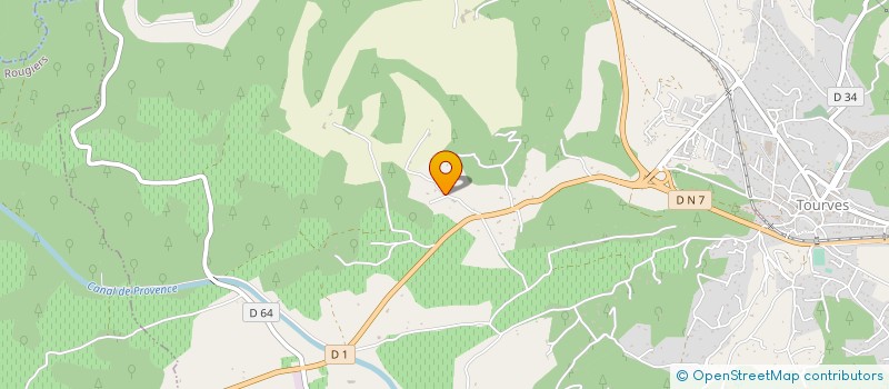 localisation de l'entreprise MADAME STEPHANIE BENEDETTI  TOURVES