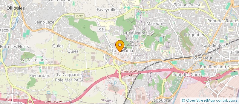 localisation de l'entreprise MADAME STEPHANIE BENOIT à AJACCIO