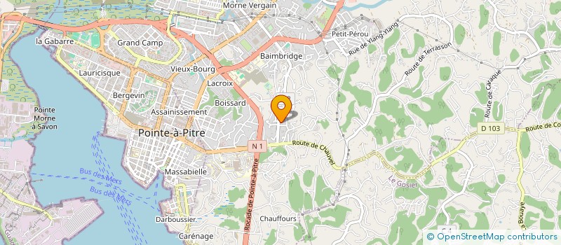 localisation de l'entreprise MADAME STEPHANIE BENOIT à LES ABYMES