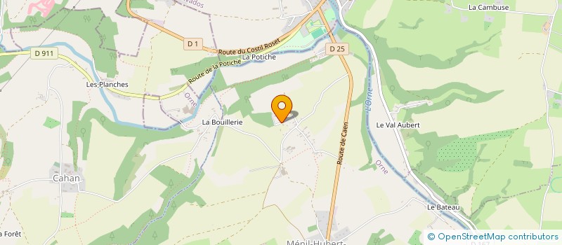 localisation de l'entreprise MADAME STEPHANIE BEQUET à MENIL-HUBERT-SUR-ORNE