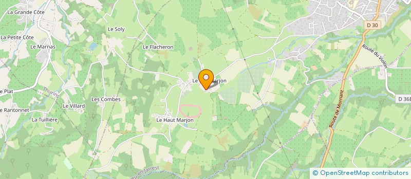 localisation de l'entreprise MADAME STEPHANIE BERGERON à SOUCIEU-EN-JARREST