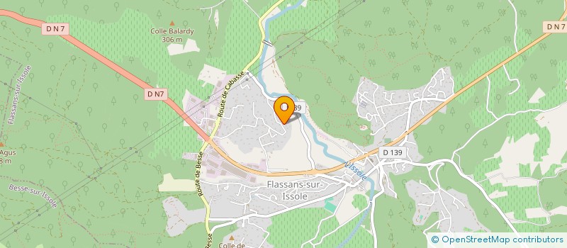 localisation de l'entreprise MADAME STEPHANIE BERLISE  FLASSANS-SUR-ISSOLE