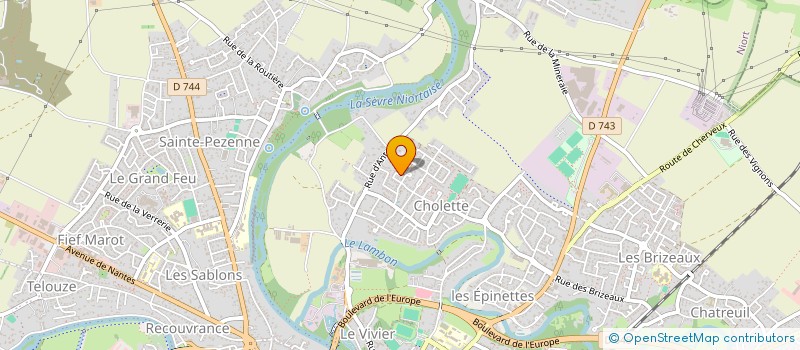 localisation de l'entreprise MADAME STEPHANIE BERNARD à NIORT