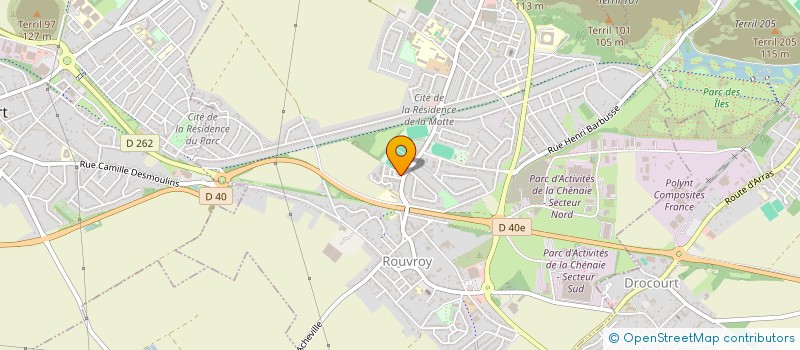 localisation de l'entreprise MADAME STEPHANIE BERNARD  ROUVROY