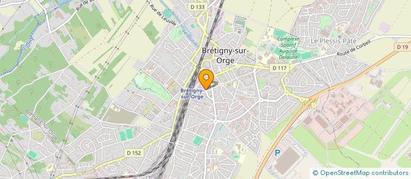 localisation de l'entreprise MADAME STEPHANIE BERNARD à BRETIGNY-SUR-ORGE