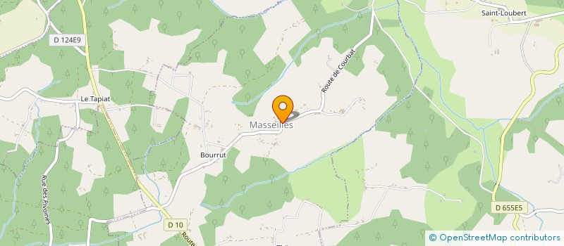 localisation de l'entreprise MADAME STEPHANIE BERROYEZ  COURS-LES-BAINS