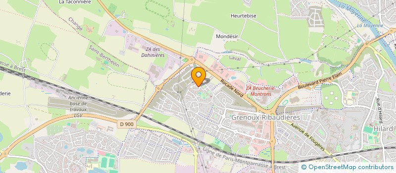 localisation de l'entreprise MADAME STEPHANIE BERTHE à ANGERS