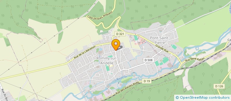 localisation de l'entreprise MADAME STEPHANIE BERTHELIN  ROMILLY-SUR-ANDELLE