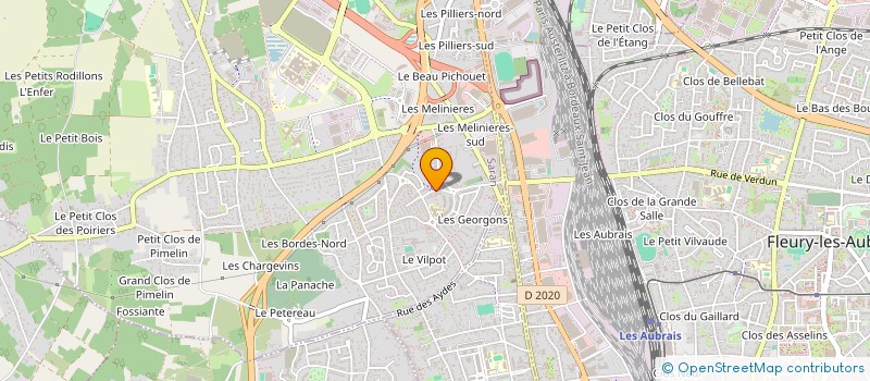 localisation de l'entreprise MADAME STEPHANIE BERTHELOT  SARAN