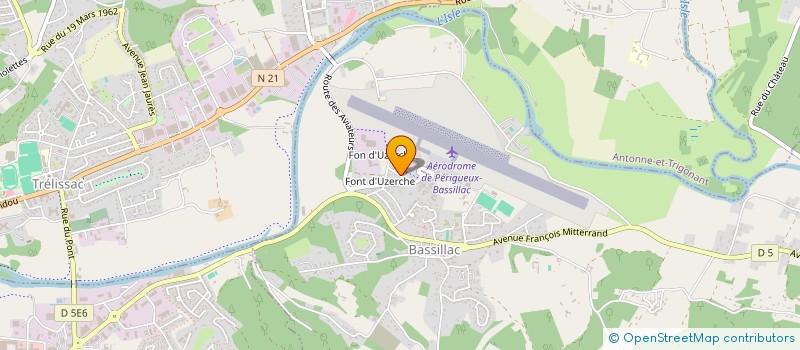 localisation de l'entreprise MADAME STEPHANIE BERTHOMME  BASSILLAC ET AUBEROCHE