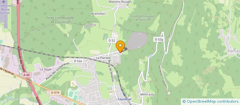 localisation de l'entreprise MADAME STEPHANIE BERTOT à CEYZERIAT