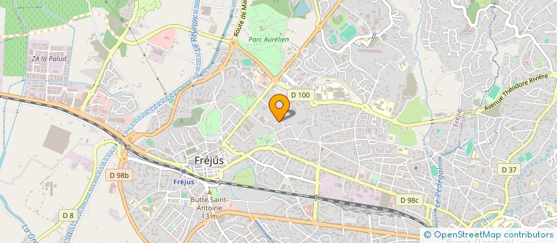 localisation de l'entreprise MADAME STEPHANIE BERTRAND à FREJUS