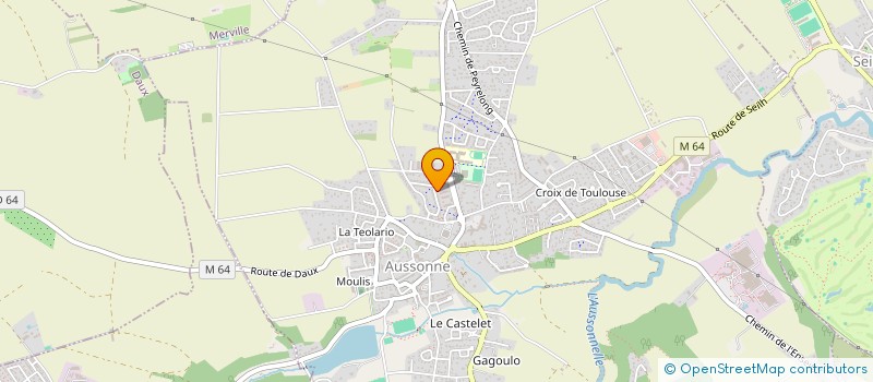 localisation de l'entreprise MADAME STEPHANIE BESSE à AUSSONNE