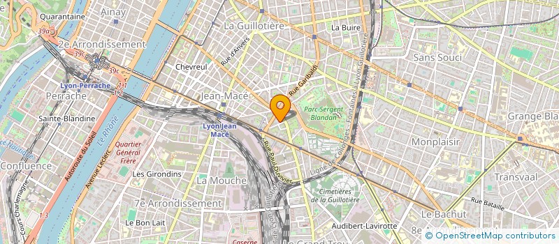 localisation de l'entreprise MADAME STEPHANIE BESSY  LYON