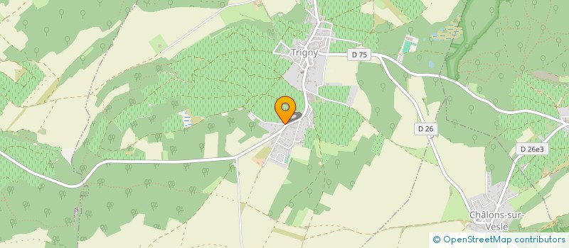 localisation de l'entreprise MADAME STEPHANIE BETKA  TRIGNY