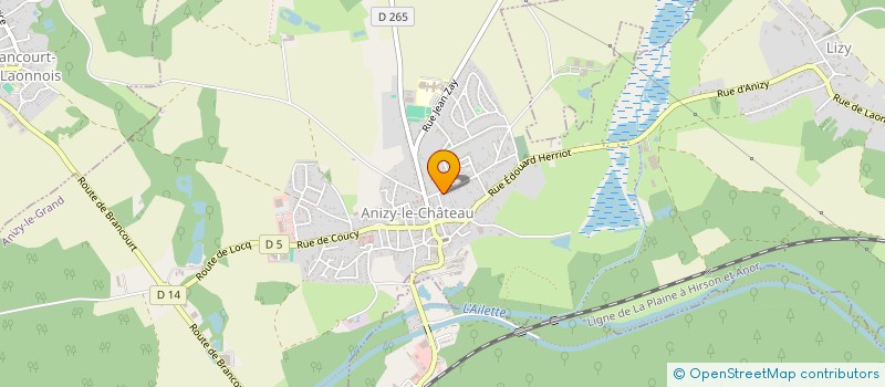 localisation de l'entreprise MADAME STEPHANIE BEUREL  ANIZY-LE-GRAND