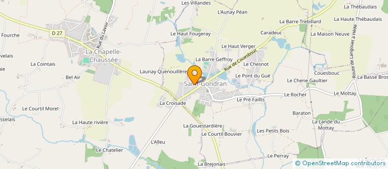 localisation de l'entreprise MADAME STEPHANIE BIACHE à SAINT-GONDRAN