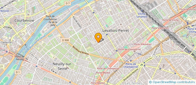 localisation de l'entreprise MADAME STEPHANIE BIAU à LEVALLOIS PERRET