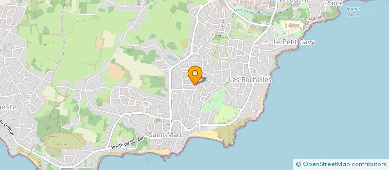 localisation de l'entreprise MADAME STEPHANIE BIDET  SAINT-NAZAIRE