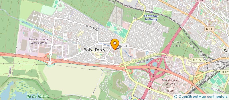 localisation de l'entreprise MADAME STEPHANIE BIGAYON  BOIS-D'ARCY