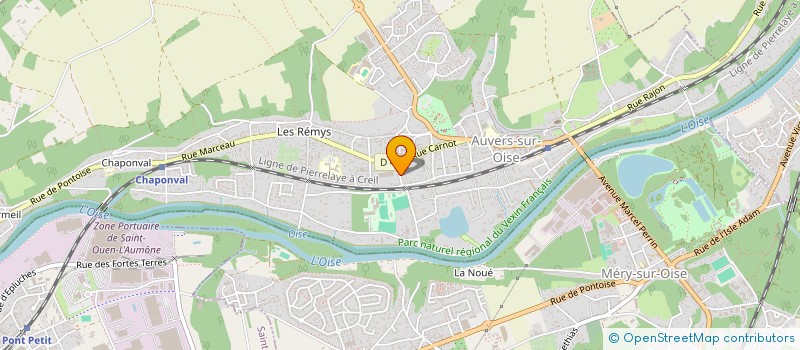 localisation de l'entreprise MADAME STEPHANIE BILALA à AUVERS-SUR-OISE