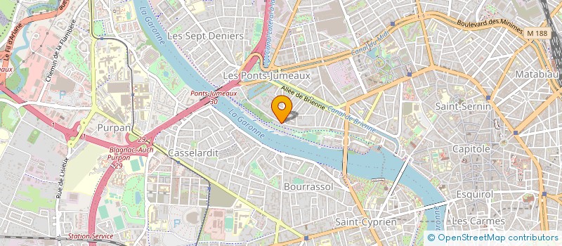 localisation de l'entreprise MADAME STEPHANIE BIMES à TOULOUSE