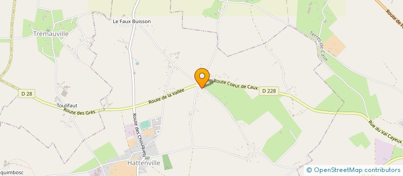 localisation de l'entreprise MADAME STEPHANIE BINARD  HATTENVILLE