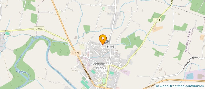 localisation de l'entreprise MADAME STEPHANIE BINOT à GRENADE-SUR-L'ADOUR