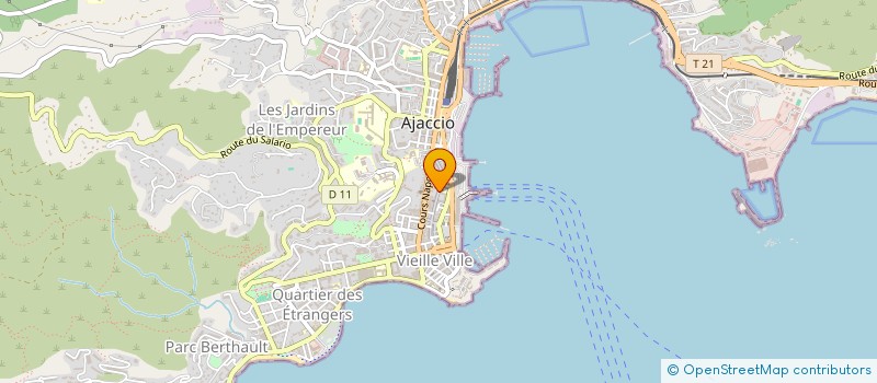 localisation de l'entreprise MADAME STEPHANIE BIONDINI à AJACCIO