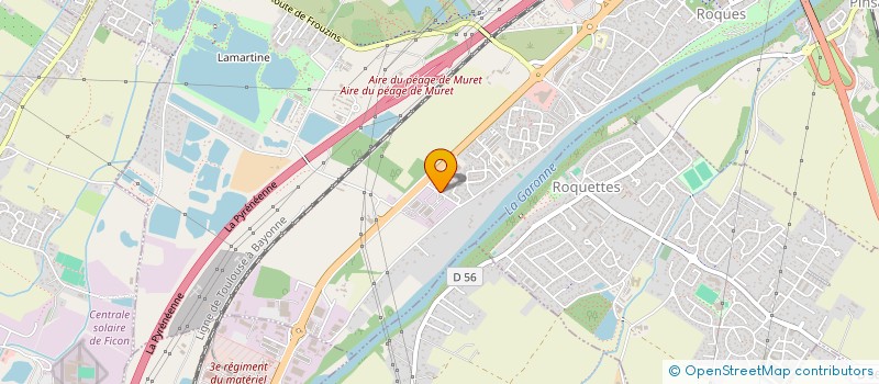 localisation de l'entreprise MADAME STEPHANIE BIROT  ROQUES