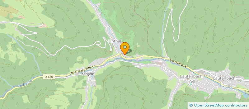 localisation de l'entreprise MADAME STEPHANIE BISSEY  LINTHAL