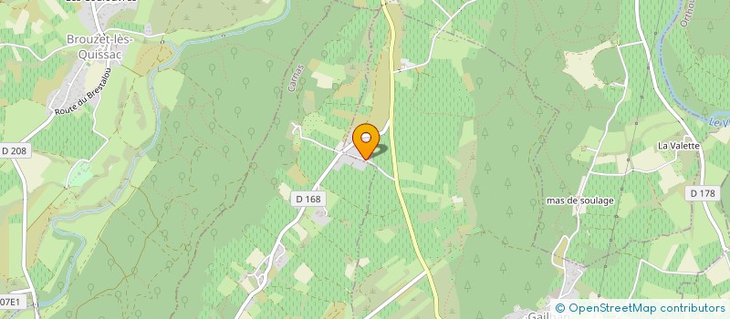 localisation de l'entreprise MADAME STEPHANIE BIYARD  GAILHAN