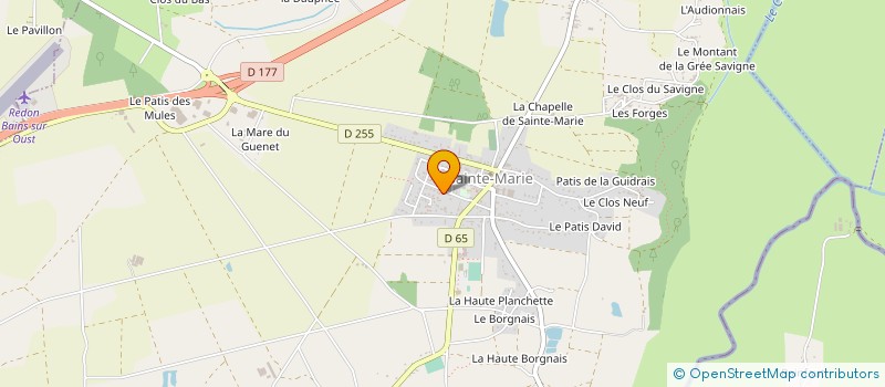 localisation de l'entreprise MADAME STEPHANIE BIZEUL à SAINTE-MARIE
