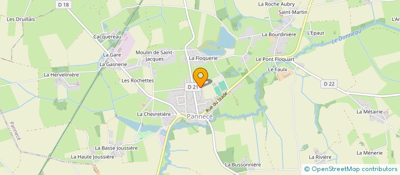 localisation de l'entreprise MADAME STEPHANIE BLACHAS  PANNECE