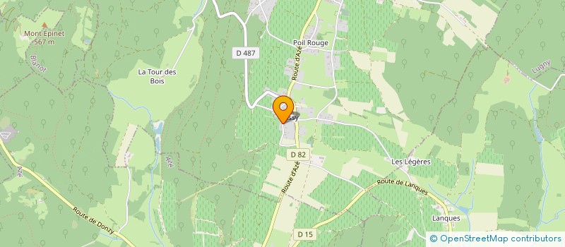 localisation de l'entreprise MADAME STEPHANIE BLAIN  SAINT-GENGOUX-DE-SCISSE