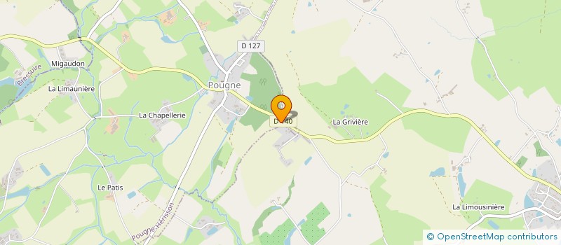 localisation de l'entreprise MADAME STEPHANIE BLANCHARD  POUGNE-HERISSON